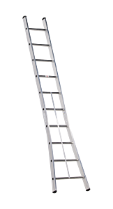 Kibo enkel uitgebogen ladder