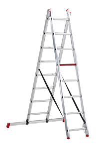 All Round reformladder - 2-delig - 2 x 8 sporten