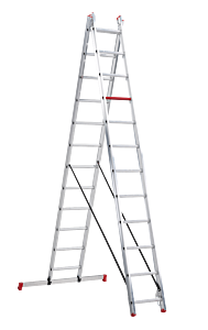All Round reformladder - 2-delig - 2 x 12 sporten