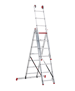 All Round reformladder - 3-delig - 3 x 7 sporten