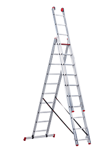 All Round reformladder - 3-delig - 3 x 10 sporten