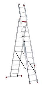 All Round reformladder - 3-delig - 3 x 12 sporten