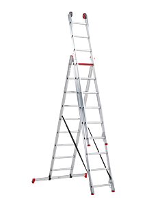 All Round reformladder - 3-delig - 3 x 9 sporten