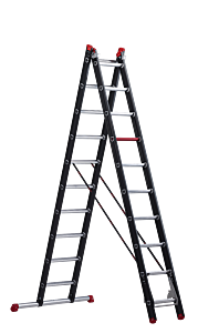 Mounter reformladder - 2-delig - 2 x 10 sporten