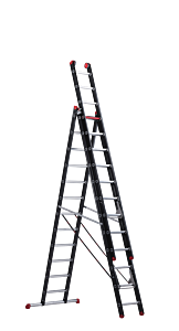 Mounter reformladder - 3-delig - 3 x 12 sporten