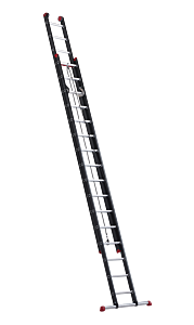 Mounter schuifladder - 2-delig - 2 x 16 sporten