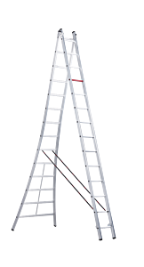 Rocky reformladder - 2-delig - 2 x 14 sporten