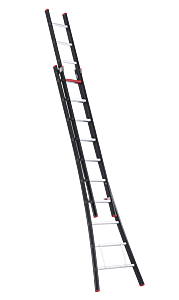 Nevada opsteekladder - 2-delig - 2 x 10 sporten