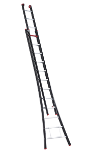 Nevada opsteekladder - 2-delig - 2 x 12 sporten