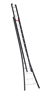 Nevada opsteekladder - 2-delig - 2 x 14 sporten