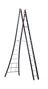 Nevada reformladder - 2-delig - 2 x 14 sporten