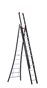 Nevada reformladder - 3-delig - 3 x 12 sporten