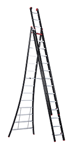 Nevada reformladder - 3-delig - 3 x 14 sporten